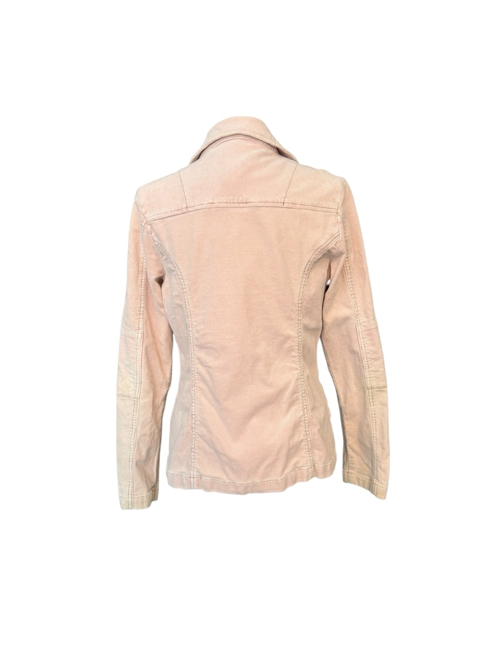 Vintage Y2K Z. Cavaricci Blush Pink Tailored Corduroy Button Jacket Size Large - Picture 8 of 10